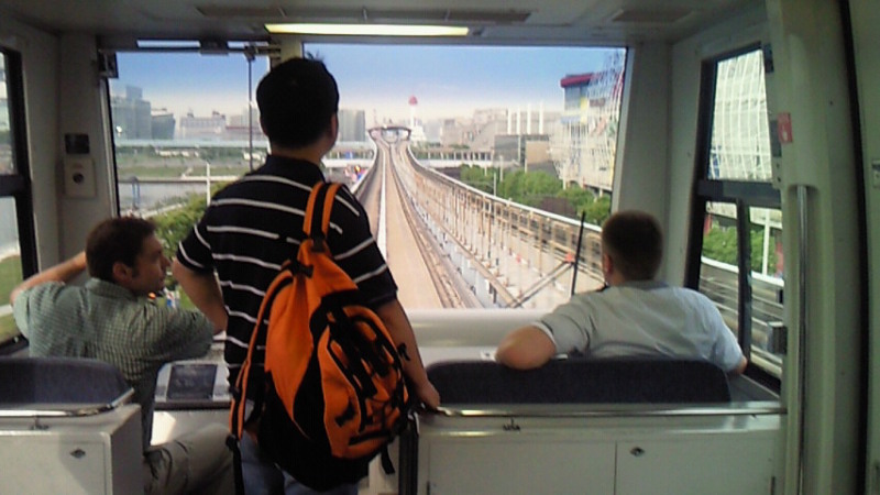 灯火をかかげて-ゆりかもめにて①